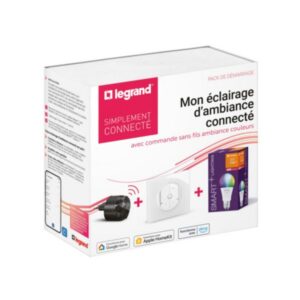 Kit éclairage d'ambiance (passerelle + commande + ampoule couleur)