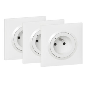 Lot de 3 prises connectées — Essentiel